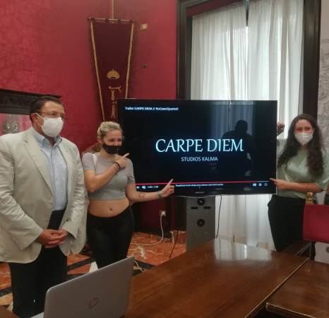 ©Ayto.Granada: El Ayuntamiento presenta el corto 'Carpe Diem' de la directora granadina de 16 aos Roco Canet